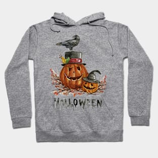 Halloween - Vintage Pumpkins Hoodie